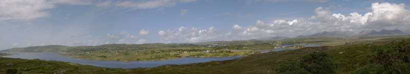 Clifden Bay panorama.