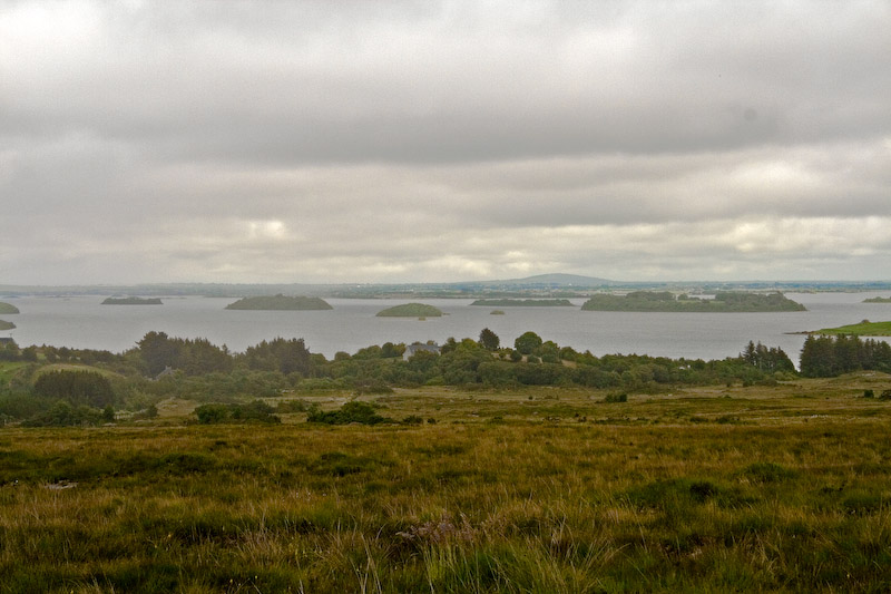 Overlooking Loch Corrib.