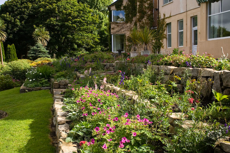 Gardens at Zetland House.