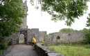 On a short warm-up ride the first day, we visited the ruins of 16th century Aughnanure Castle.