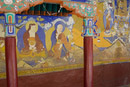 Wall paintings at Thiksey