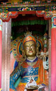 36 Ft high statue of Guru Padmasambhava in Hemis main sanctuary